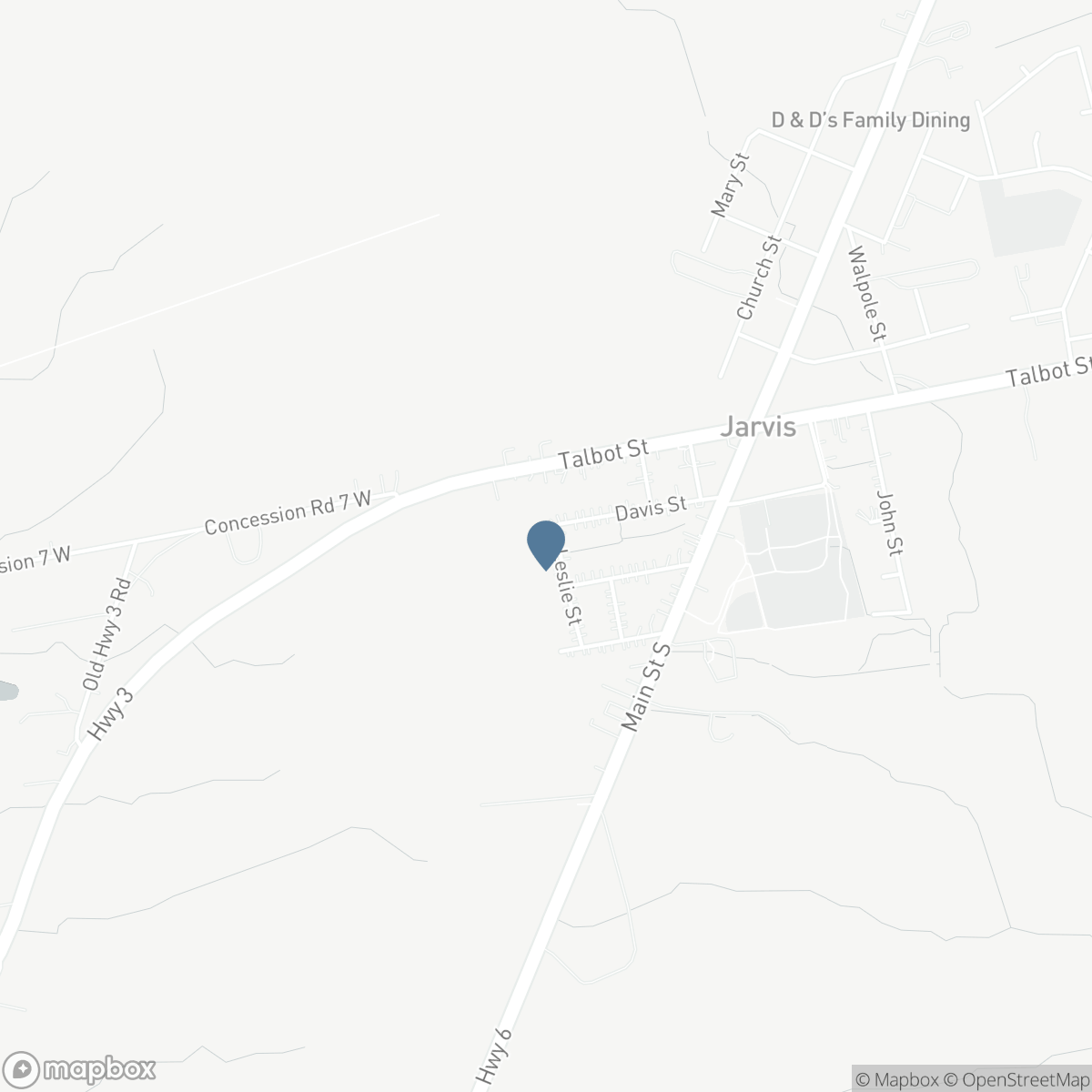 26 LESLIE Street, Jarvis, Ontario N0A 1J0